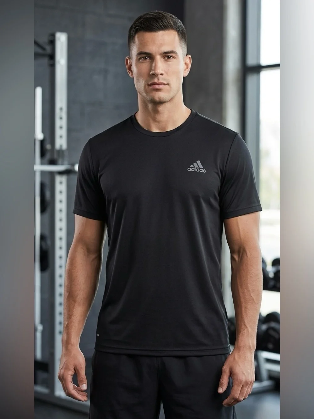 Adidas Climalite Black Performance Shirt Mens Sz XL Athletic Sport Gorpcore